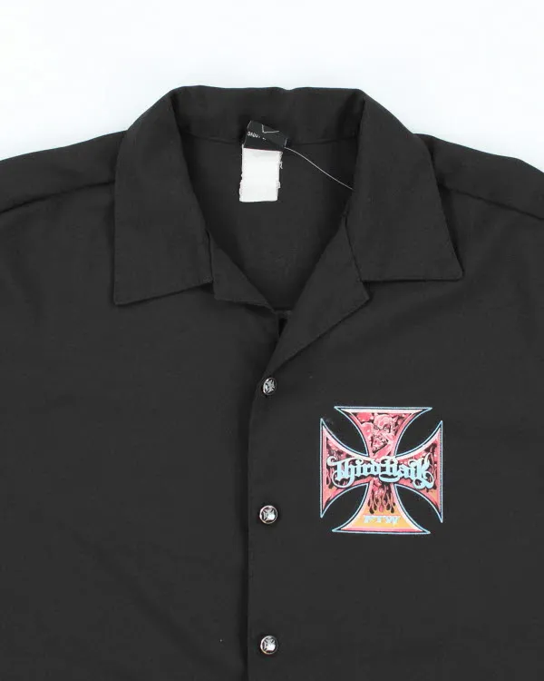 Y2k 00s Third Rail Biker Graphic Shirt - XL sold by Rokit product image thumbnail 3