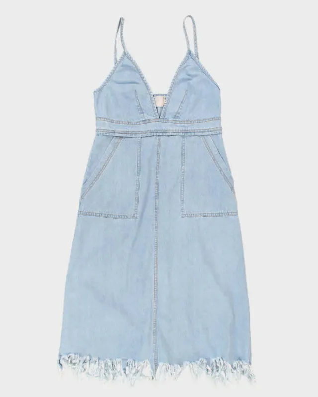 Fionadodo Denim Tassel Dress - M sold by Rokit