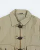 Vintage Khaki Fireman Clasp Jacket - M sold by Rokit