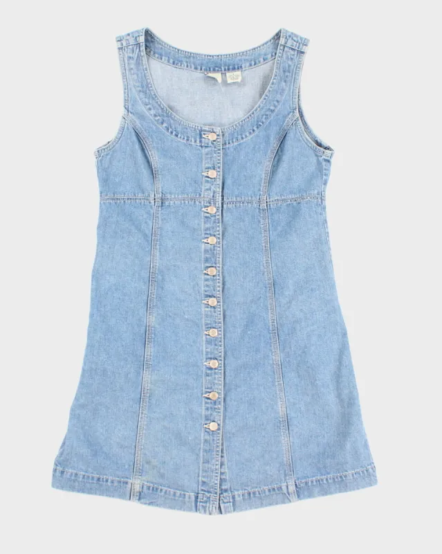 Vintage 90s Gap Denim Button Up Dress - S sold by Rokit