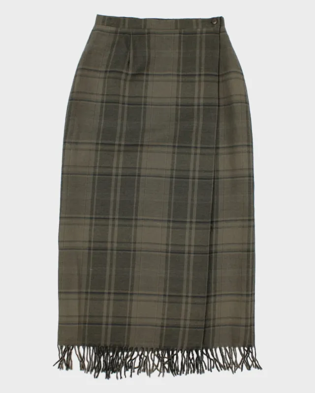 Vintage 90s Cleo Wool Skirt - S sold by Rokit