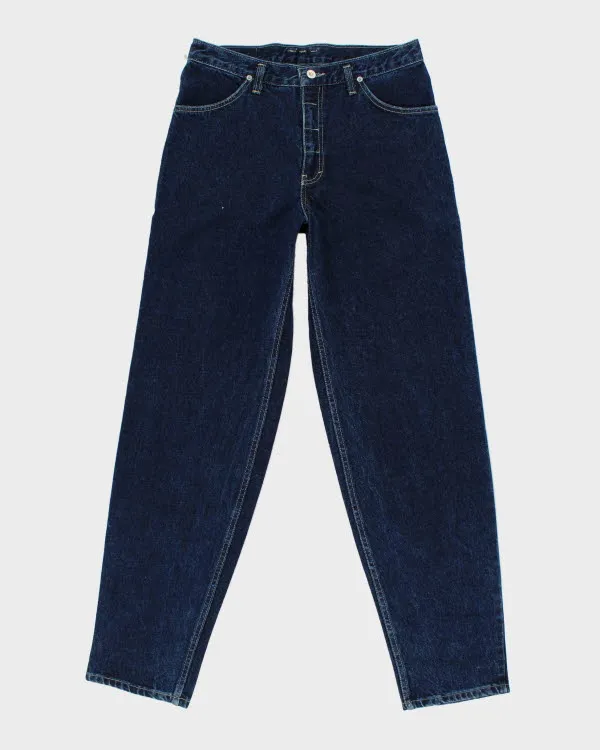 Vintage Silver Dark Wash Jeans - W33 L34 sold by Rokit