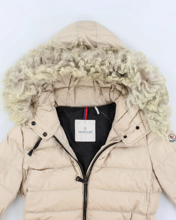 Women's Moncler Cintrat Fur-Trim Hooded Puffer Jacket - S sold by Rokit product image thumbnail 3