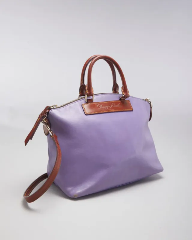Dooney And Bourke Purple Leather Bag sold by Rokit