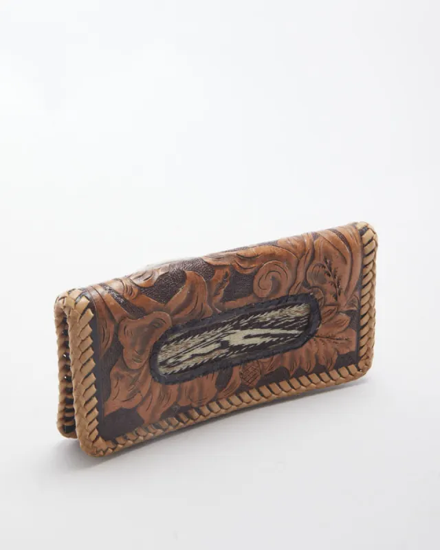 Vintage Leather Western Wallet sold by Rokit