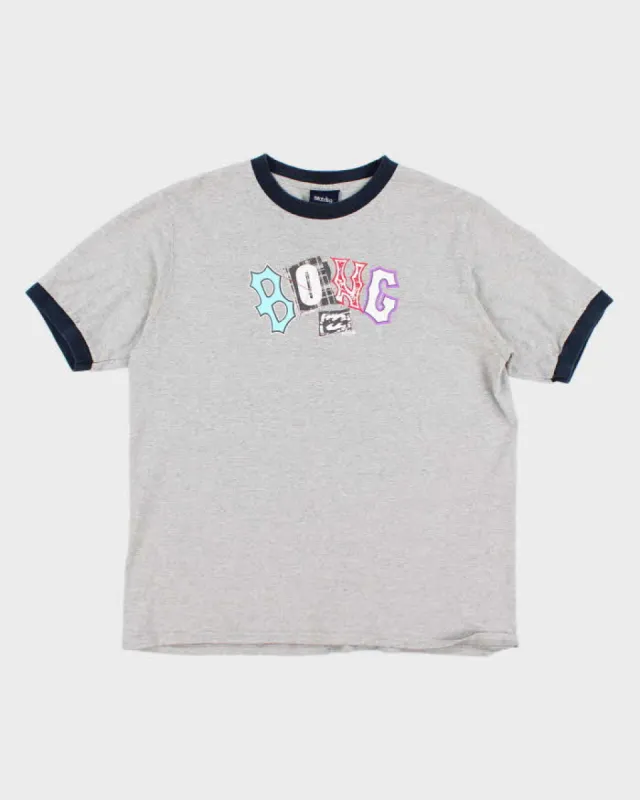 Vintage Billabong Ringer T-Shirt - L sold by Rokit