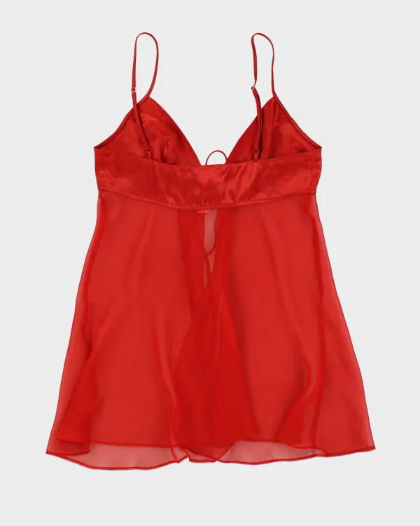 Y2k 00s La Senza Burnt Orange Cami - S sold by Rokit product image thumbnail 2