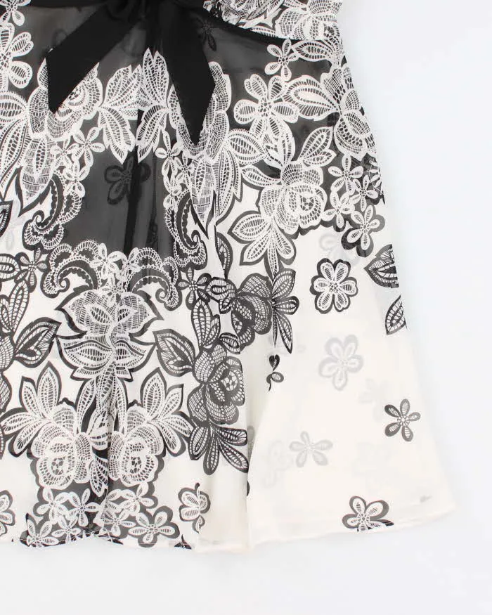 90s In Bloom Pink Mesh Floral Cami - S sold by Rokit product image thumbnail 4