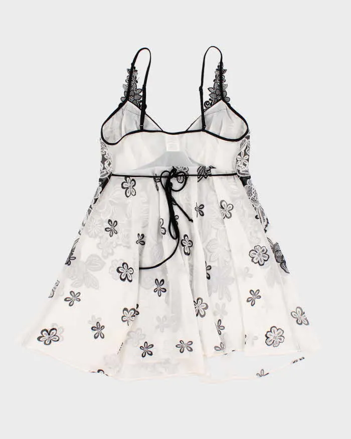 90s In Bloom Pink Mesh Floral Cami - S sold by Rokit product image thumbnail 2