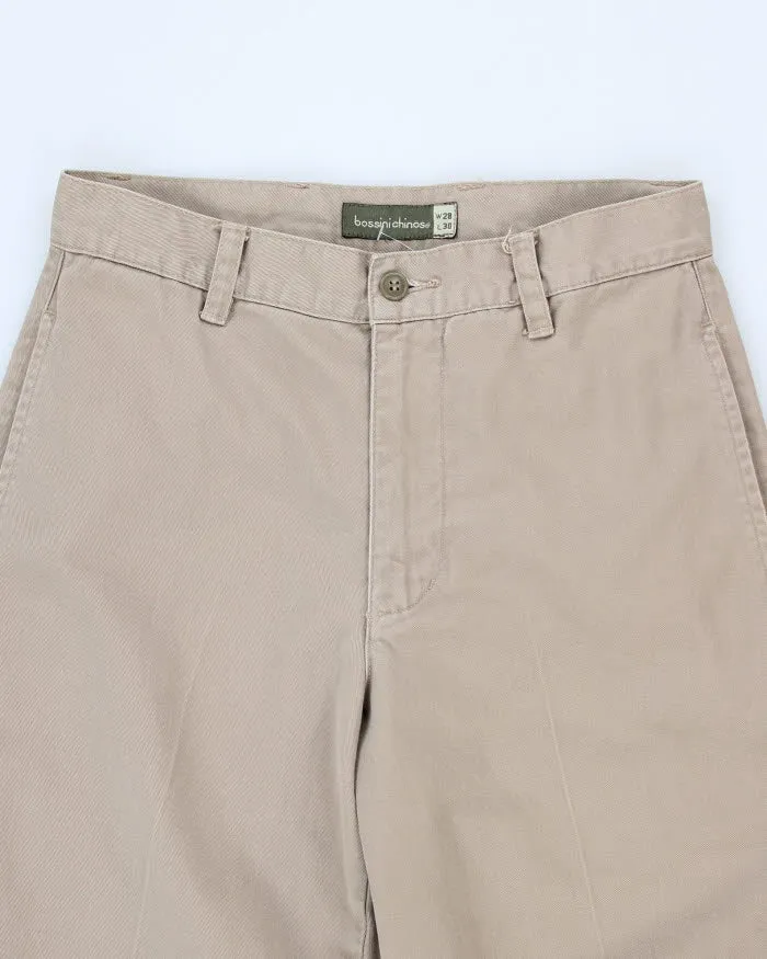 Vintage Men's Beige Chino Trousers - W26 L29 sold by Rokit product image thumbnail 3