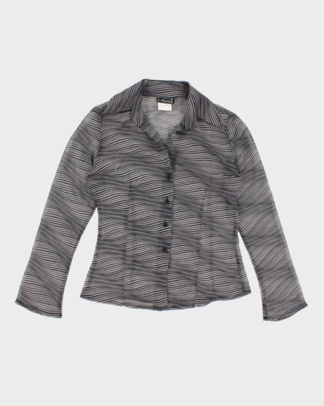 90s Dynamite Mesh Pattern Shirt - M sold by Rokit