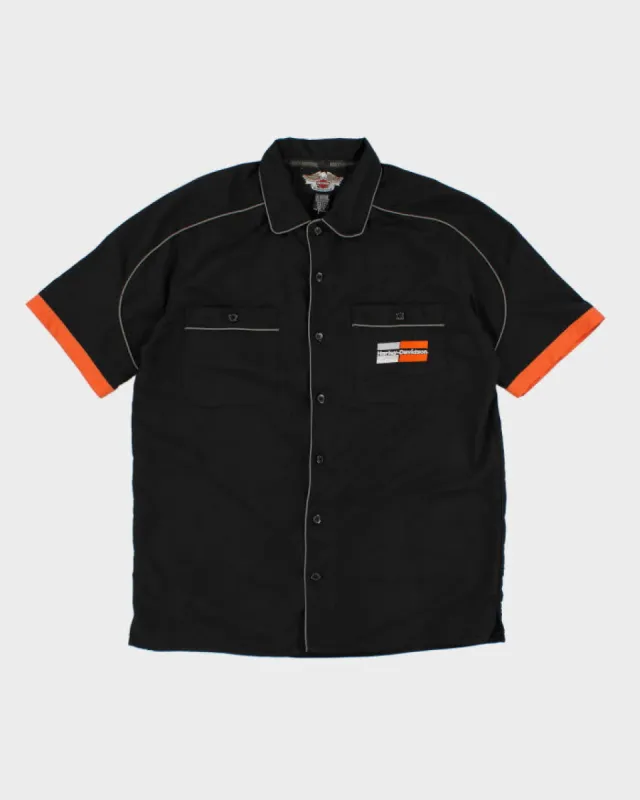 00s Harley Davidson Racing Shirt - M sold by Rokit