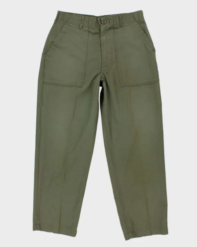 70s US Army Utility Trousers 32x24 sold by Rokit
