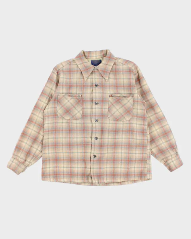 Vintage 60s Pendleton Wool Flannel Shirt - L sold by Rokit