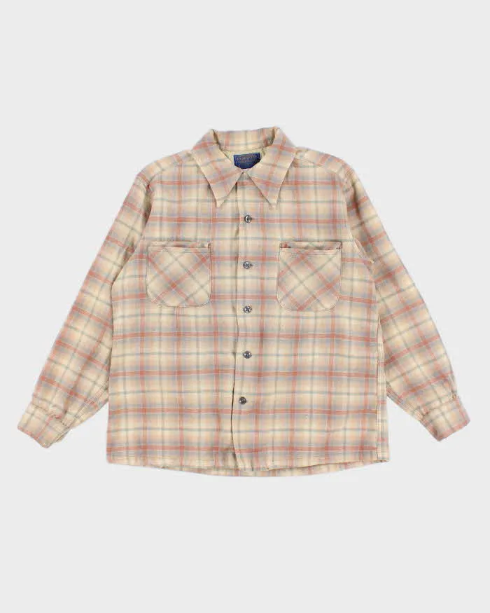 Vintage 60s Pendleton Wool Flannel Shirt - L sold by Rokit
