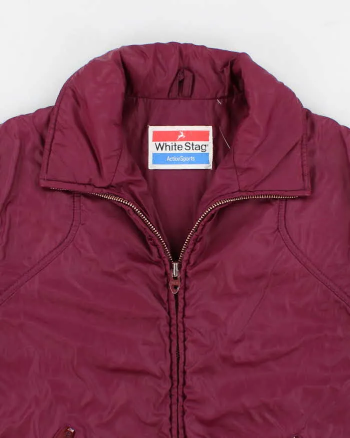 70s Vintage Mens Purple White stag Jacket - S sold by Rokit product image thumbnail 3