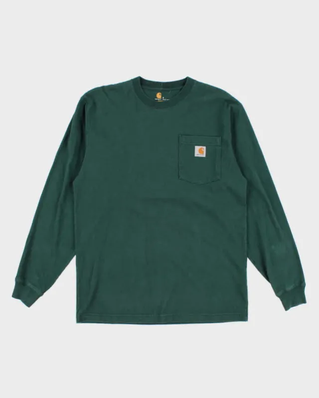 Men's Carhartt Long Sleeve T-Shirt - S sold by Rokit