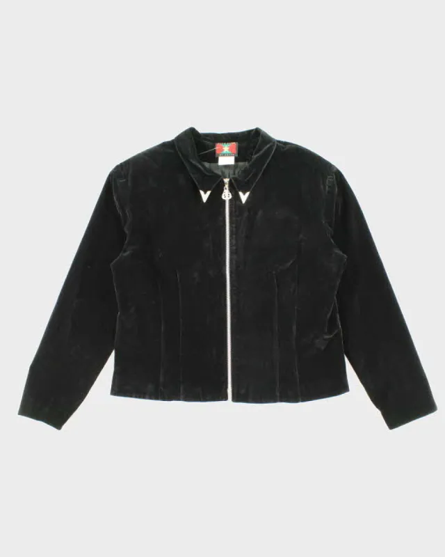 Vintage 90s Five Star by Roper Velvet Jacket - L sold by Rokit