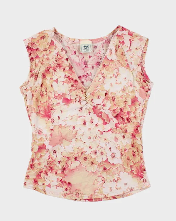 Vintage 90s Floral Cami - M sold by Rokit