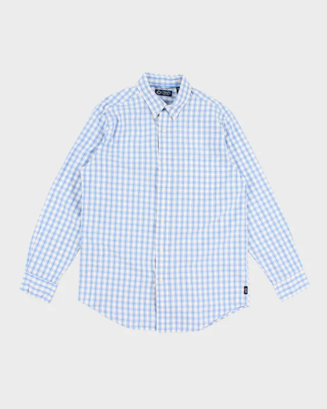 Vintage Chaps Button Up Check Shirt - S sold by Rokit