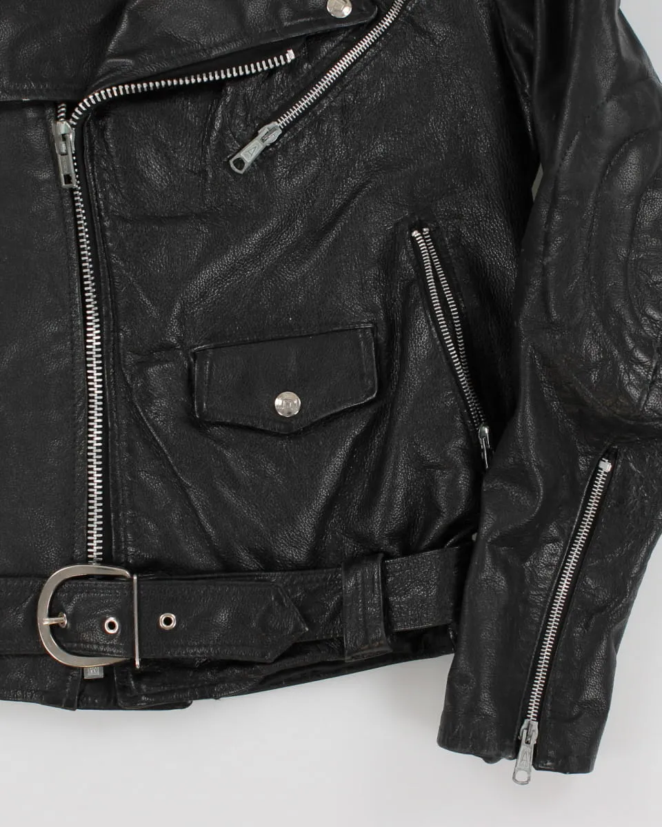 Timeless Vintage Distressed Biker Jacket - S sold by Rokit product image thumbnail 4