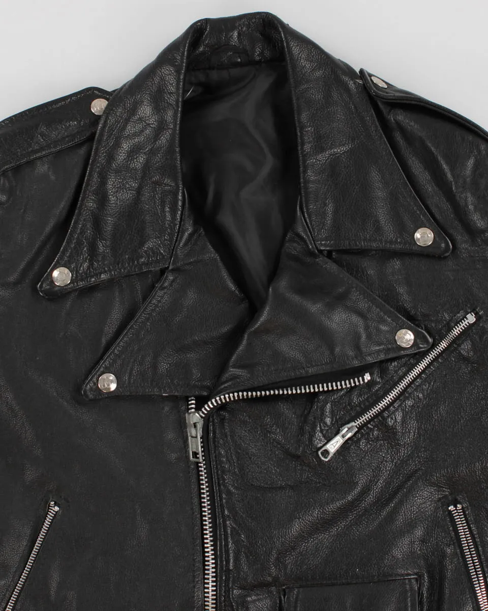 Timeless Vintage Distressed Biker Jacket - S sold by Rokit product image thumbnail 3