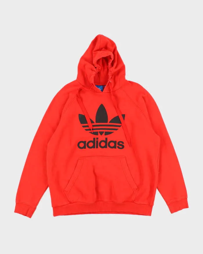 Adidas Oversized Red Hoodie - XL sold by Rokit