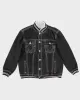 Black Demin True Religion Fleece Lined Jean Jacket - XXL sold by Rokit