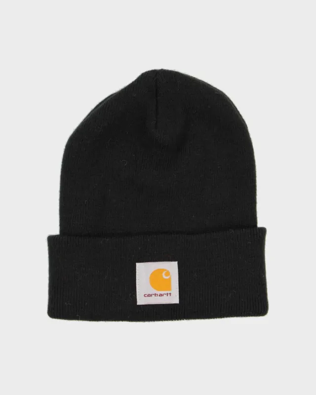 Unisex Black Carhartt Beanie sold by Rokit