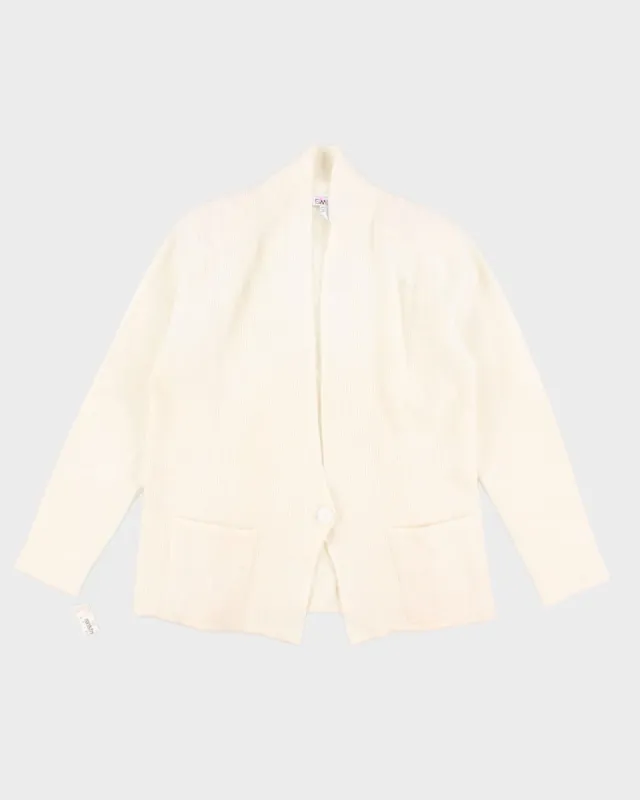 Vintage SML Sport Wool/Angora Blend Cardigan - M sold by Rokit