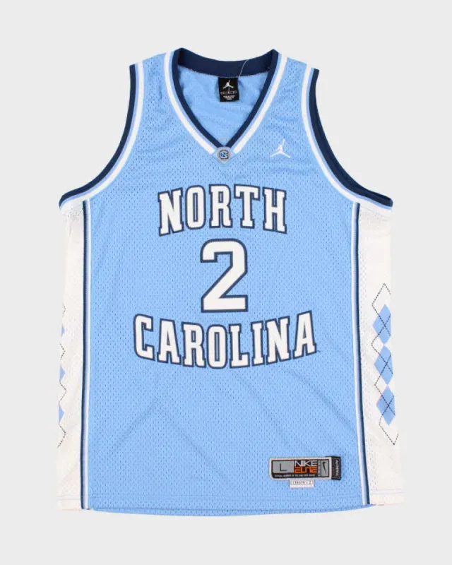 Mens Blue North Carolina NCAA x Jordan Jersey - L sold by Rokit