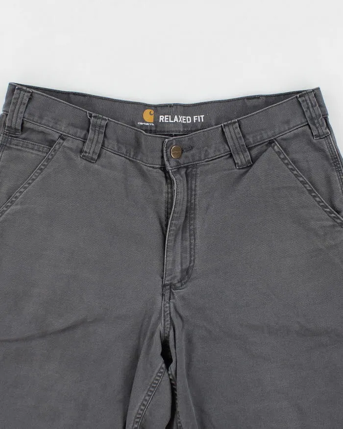 Carhartt Grey Carpenter Shorts - W34 sold by Rokit product image thumbnail 3
