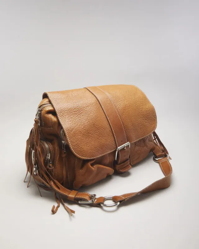 Roots Canadian Leather Brown Handbag sold by Rokit