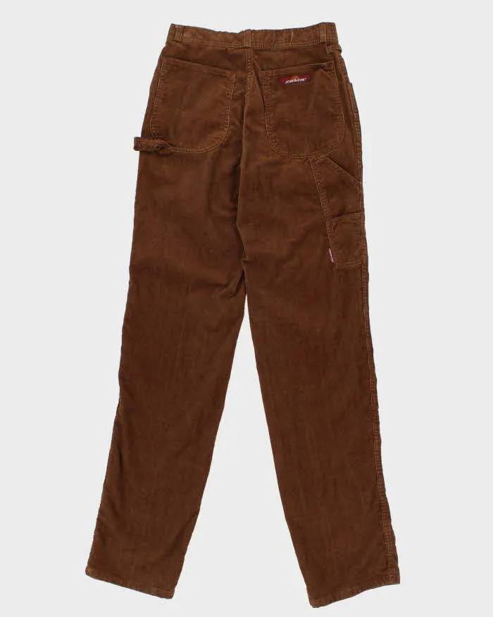 Vintage 90s Jordache Brown Corduroy Trousers - W28 L34 sold by Rokit product image thumbnail 2