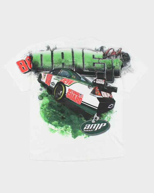 Vintage Dale Jr. Racing All Over Print T-shirt - L sold by Rokit product image thumbnail 2