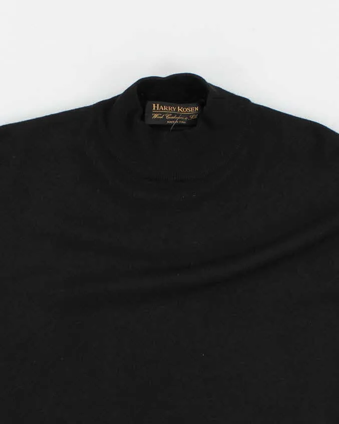 Vintage 90s Harry Rosen Wool Cashmere & Silk Light Jumper - XL sold by Rokit product image thumbnail 3