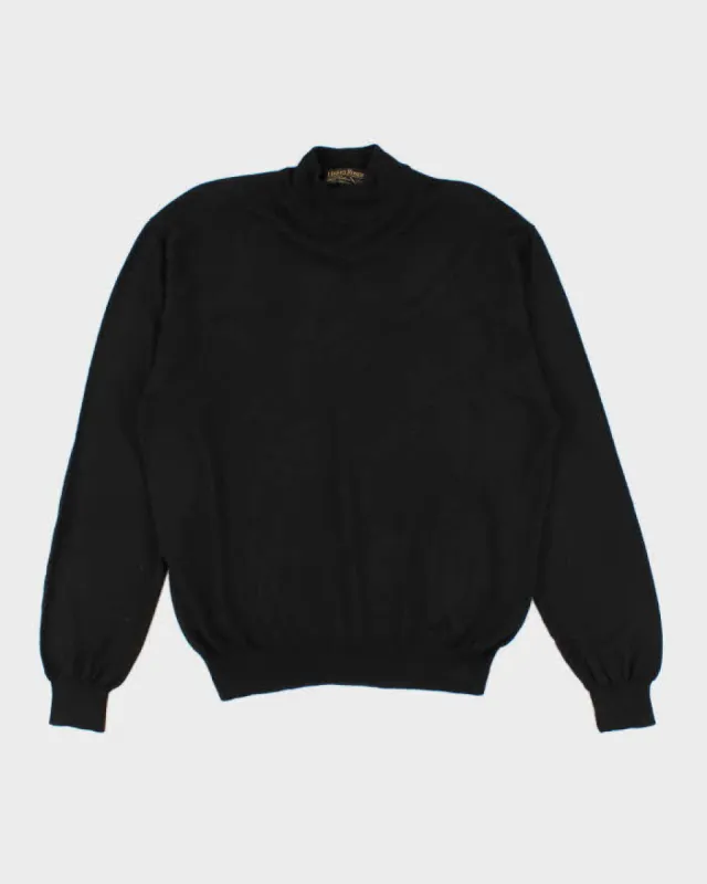 Vintage 90s Harry Rosen Wool Cashmere & Silk Light Jumper - XL sold by Rokit
