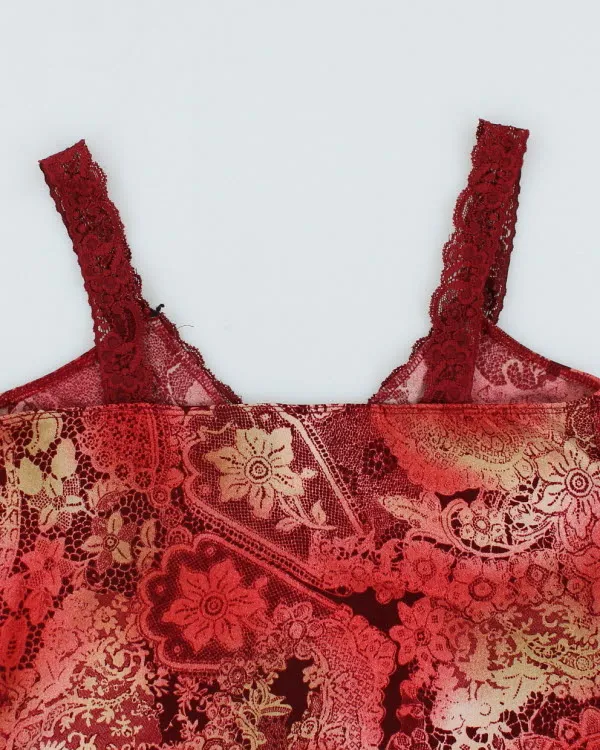 Y2k 00s Whisper Pattern Cami - M sold by Rokit product image thumbnail 4