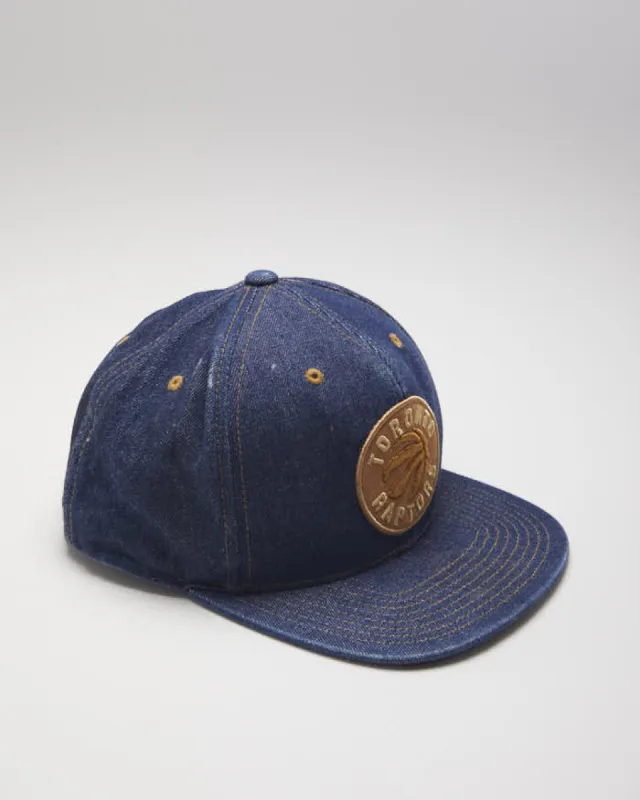 NBA Toronto Raptor Mitchell And Ness Denim Snapback sold by Rokit