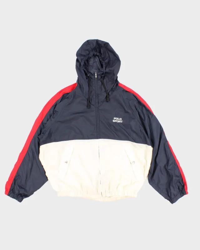 Vintage 90s Polo Sport Hooded Light Jacket - M sold by Rokit