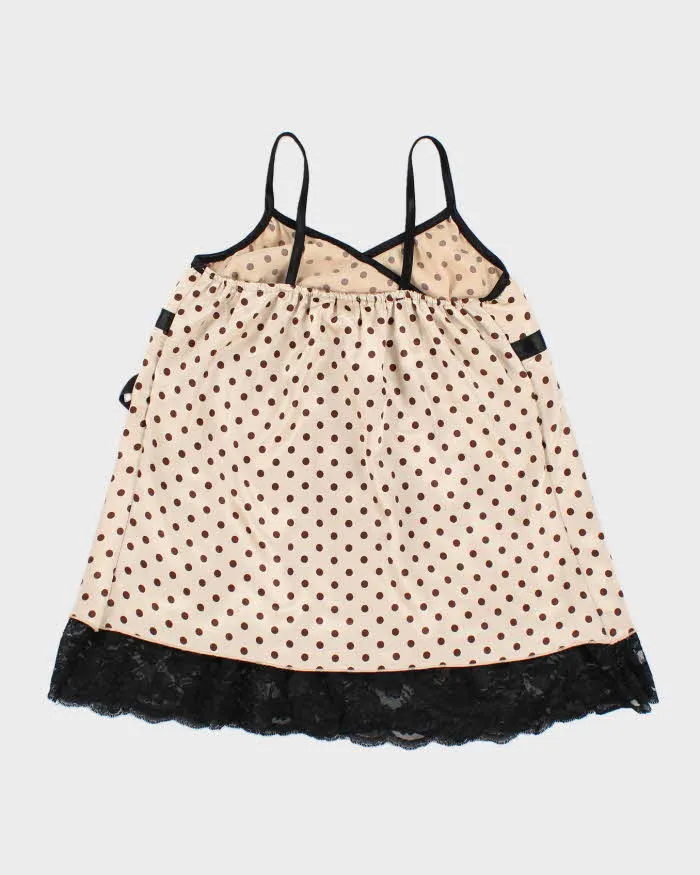 Y2k 00s Polka Dot Cami Top - S sold by Rokit product image thumbnail 2
