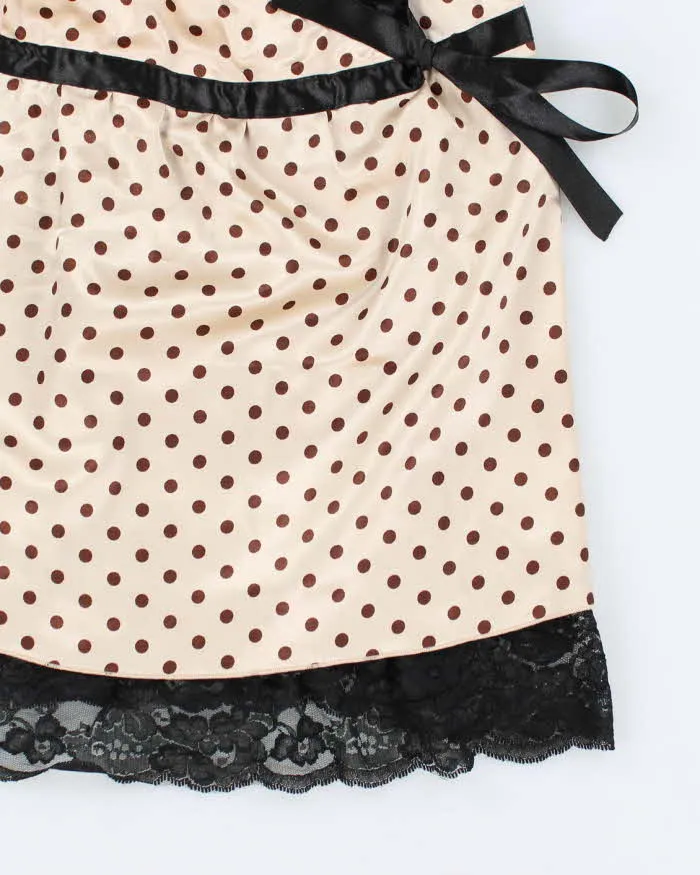 Y2k 00s Polka Dot Cami Top - S sold by Rokit product image thumbnail 4