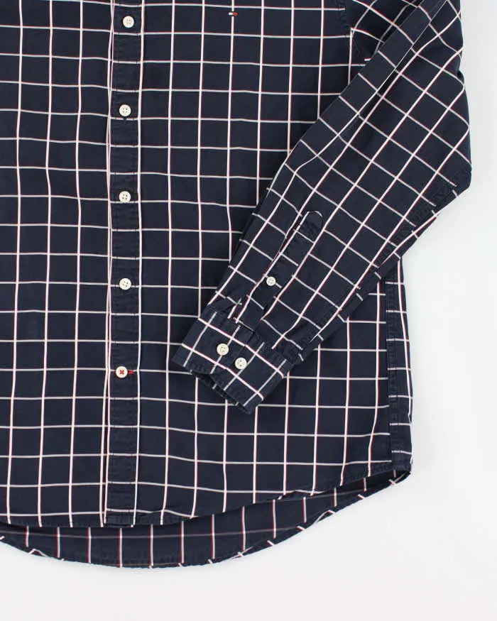 Tommy Hilfiger Blue Check Shirt - L sold by Rokit product image thumbnail 4
