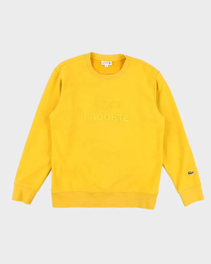 Men's Vintage Fleece-Lined Lacoste Sweatshirt - L sold by Rokit