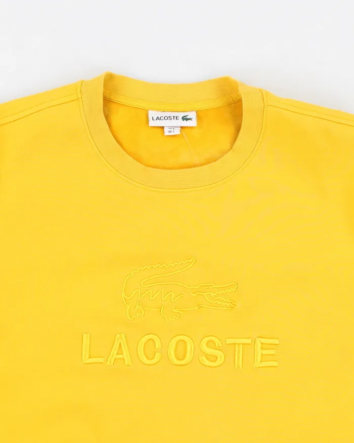 Men's Vintage Fleece-Lined Lacoste Sweatshirt - L sold by Rokit product image thumbnail 3