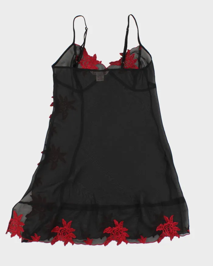 Vintage 90s La Vie En Rose Mesh Slip Dress - S sold by Rokit product image thumbnail 2