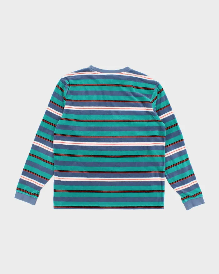 Huf Striped Long Sleeve T-Shirt - M sold by Rokit product image thumbnail 2