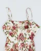 Vintage 90s Silk & Satin Floral Dress - L sold by Rokit