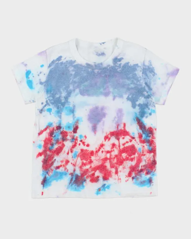 Vintage 90s Single Stitch Tie Dye T-Shirt - S sold by Rokit