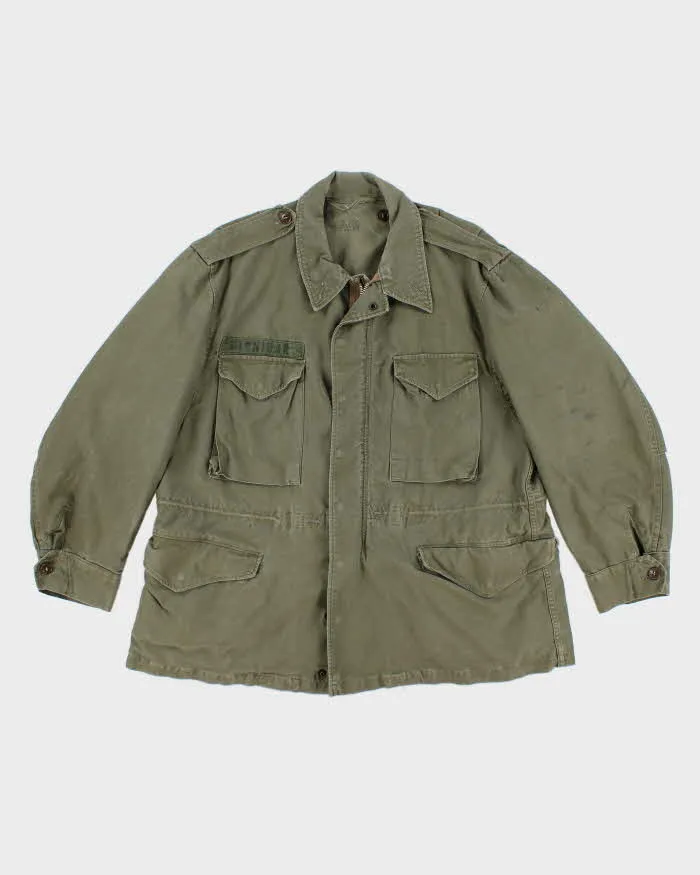【50s】 M-51 US ARMY Vintage Mods Coat 1950s US Military M-51 Field Jacket Size Regular Small - Etsy